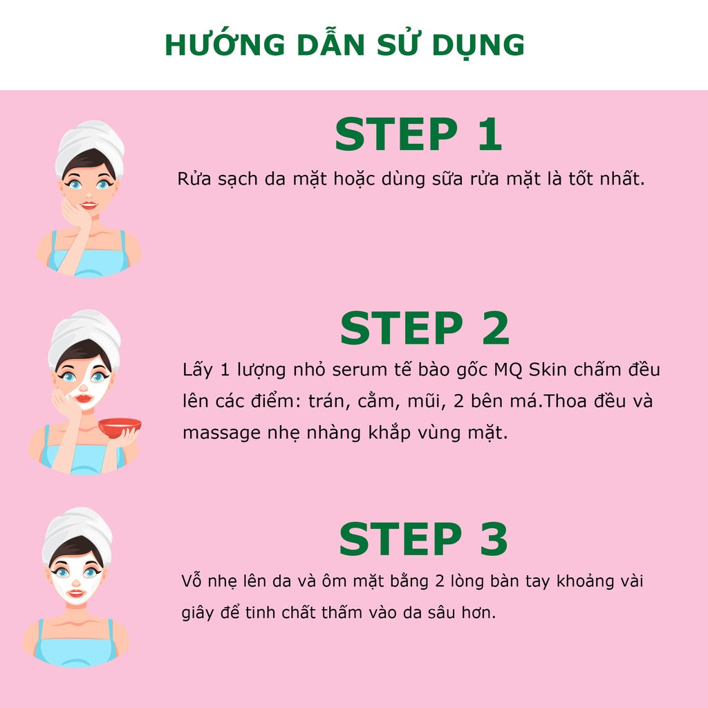 Serum nhân sâm căng bóng MQ Skin chống lão hóa, xóa nếp nhăn vô cùng hiệu quả 30ml - Beauty at home