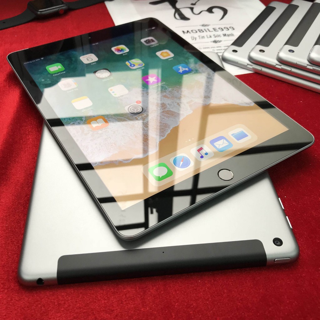 iPad 2018 Gen 6 - 32GB (Wifi + 4G) Zin đẹp 99% - Màn đẹp - Pin bền - Cấu hình khủng MOBILE999