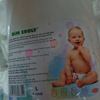 Bỉm quần eboly size l/100 miếng