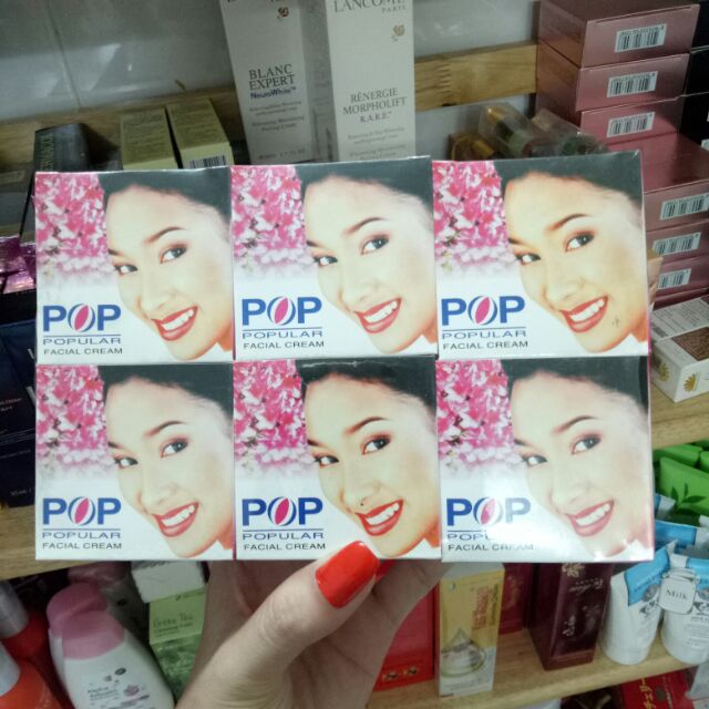 Lố 12 hộp Kem trắng da POP