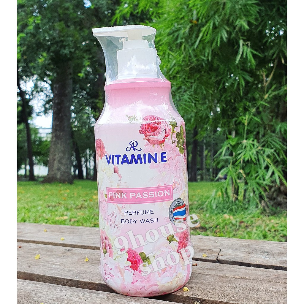 (HOA) 01 Chai Sữa Tắm Hương Nước Hoa AR Vitamin E Perfume Body Wash 400ml