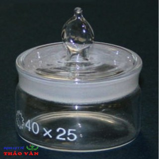 Chén cân thủy tinh