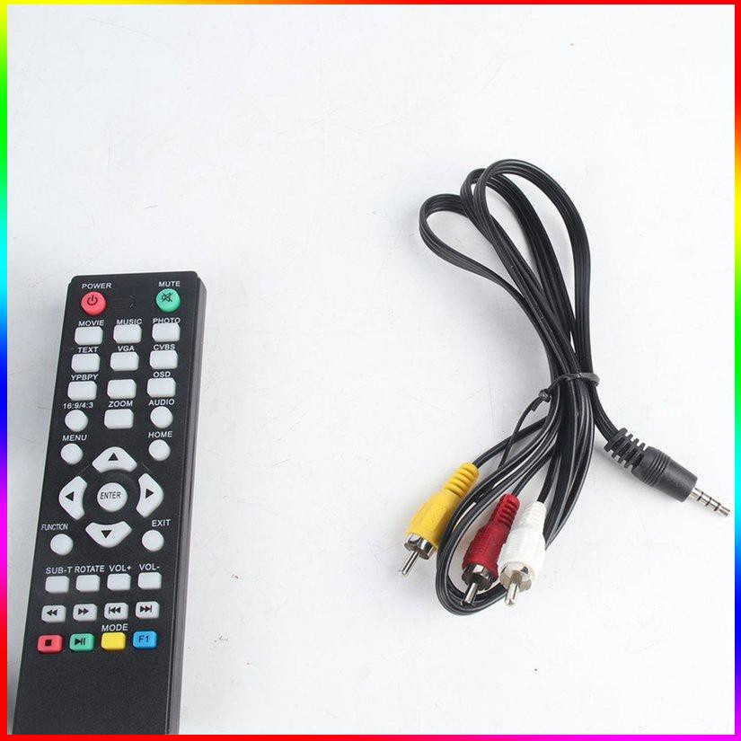 Máy Phát Đa Phương Tiện Full 1080p Hdmi-Compatible Vga Av Usb Mini H7 | BigBuy360 - bigbuy360.vn