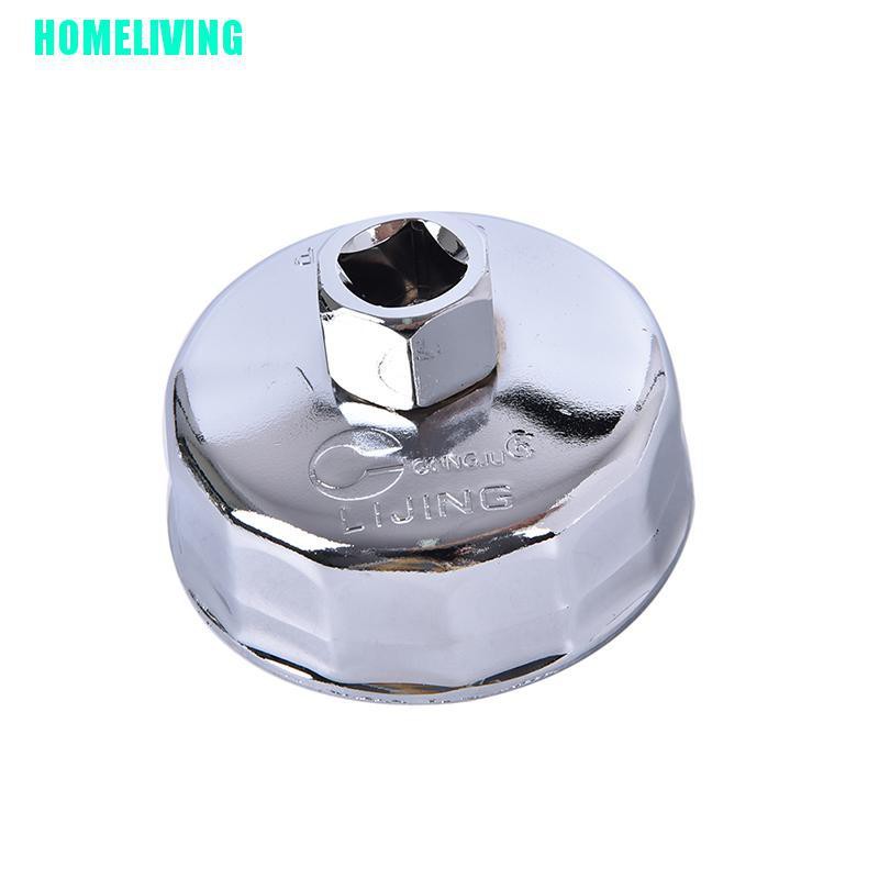 Nắp Lọc Dầu 14 Rãnh Vuông 1 / 2 65mm ~ 86mm Chuyên Dụng Chất Lượng Cao