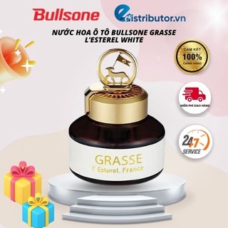 Nước hoa ô tô bullsone bullsone grasse l'esterel - white lily musk hqst31
