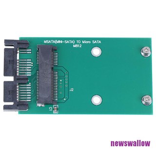 Thẻ Chuyển Đổi SSD Nwvn 1 Cái Mini PCI-e mSATA 3x5cm Sang 1.8 "Micro SATA