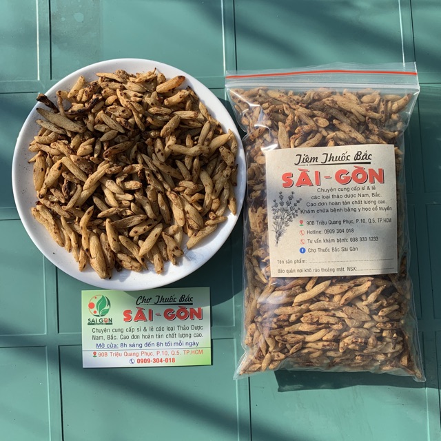 Mạch Môn Tẩm Sữa Sao Vàng 100GRAM