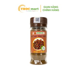 Bột hạt Mắc Khén Nahas bột gia vị hữu cơ Tây Bắc chuẩn vị cho từng món ngon lọ 36 gam