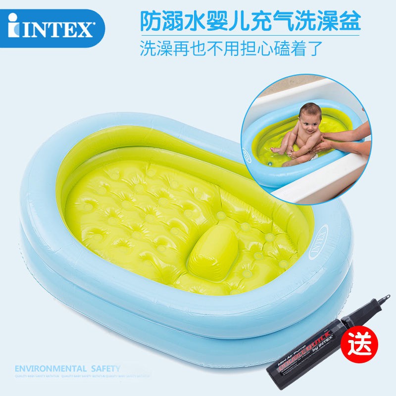 Intex Bồn Tắm Bơm Hơi Chất Liệu Dày Dặn Dành Cho Bé Sơ Sinh | BigBuy360 - bigbuy360.vn