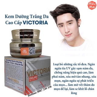 Kem VICTORIA DƯỠNG TRẮNG DA CAO CẤP DÀNH CHO NAM GIỚI 50G