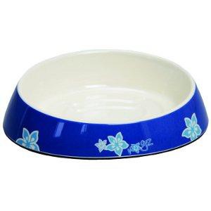 CHÉN ĂN CHO THÚ CƯNG - ROGZ  FISHCAKE BOWL (PINK FLORAL)