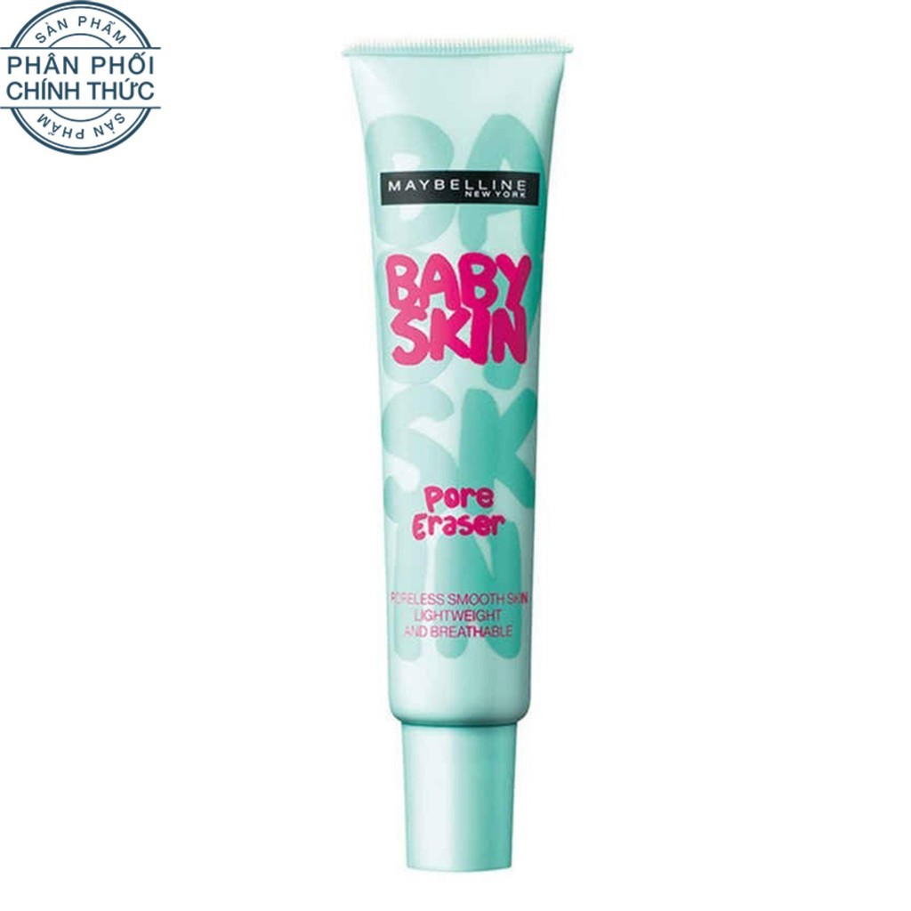 [Kim Quyên Cosmetics] Kem lót Maybelline Baby Skin Pore Eraser 22ml (Nhập khẩu) 