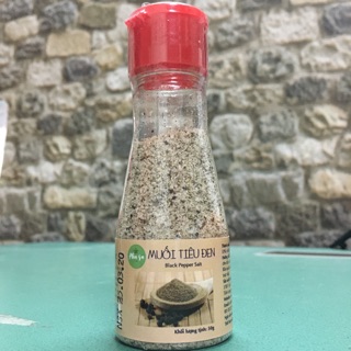 Muối tiêu - muối tiêu đen