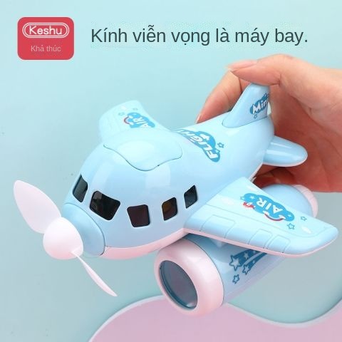 ✓♦Đồ chơi máy bay nhỏ trẻ em bé trai bé trai 2-3 bé gái 6 quán tính 1 câu đố 4 ô tô mini trẻ em từ 5 đến 8 tuổi
