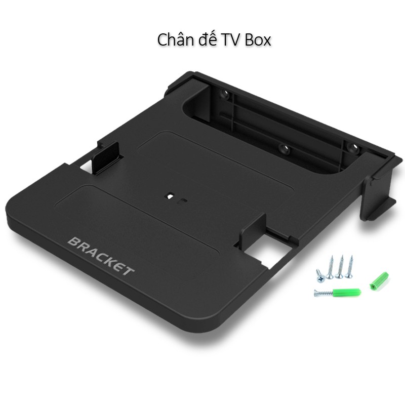 Giá Đỡ Treo Tường TV Box bộ định tuyến bộ chuyển đổi tín hiệu có ốc khoan tường chắc chắn an toàn TVA00 giá đỡ