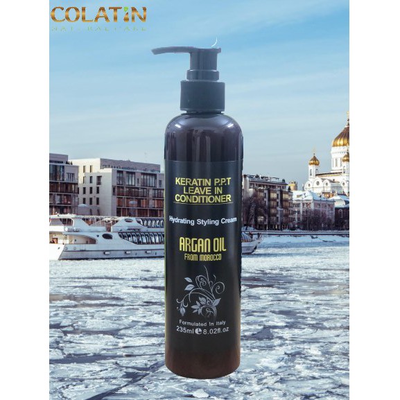[MỚI] Gel mềm tạo kiểu tóc xoăn COLATIN 235ml - Nuôi dưỡng tóc với tinh dầu Argan, cho mái tóc óng mượt, gợn sóng