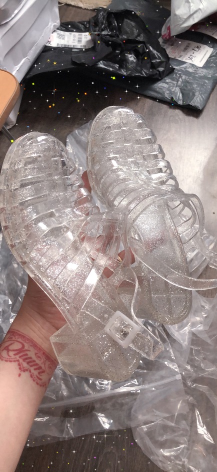 Giày sandal nhựa jelly shoes dupe melissa cao gót mẫu mới hè 2020