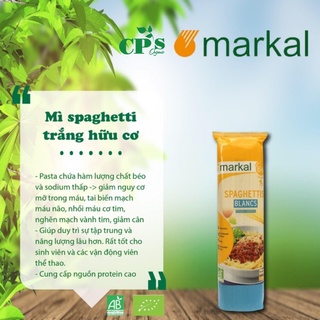 Mì spaghetti trắng hữu cơ Markal - 500g