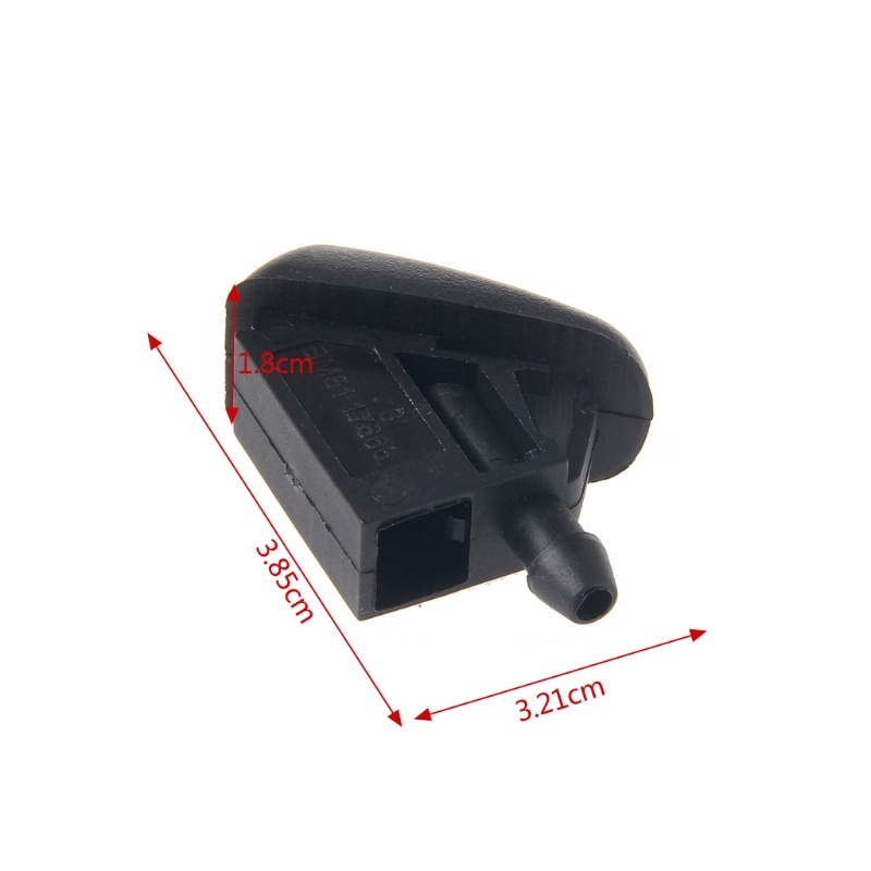 Bộ Vòi Phun Nước Rửa Kính Chắn Gió Hình Quạt Cho Focus MK2 MK3