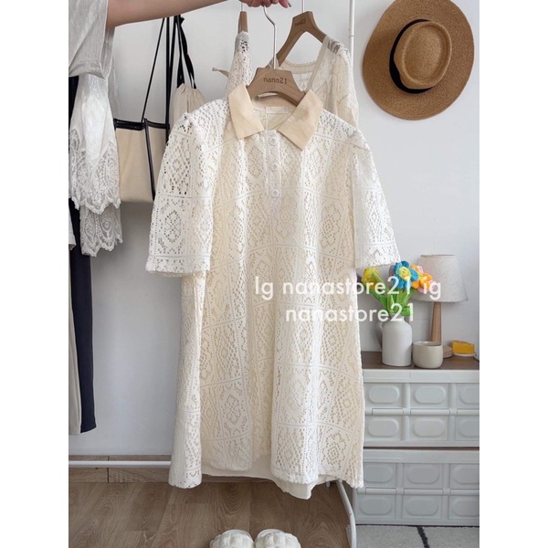 Váy polo ren dáng xuông Nana21 Nana21store