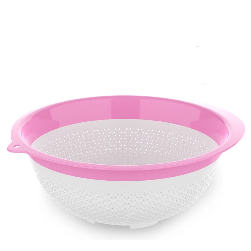 Rổ Nhựa 2 Màu Đa Năng Chất Lượng Cao Màu Sắc Trang Nhã Sang Trọng - 25x23x9cm