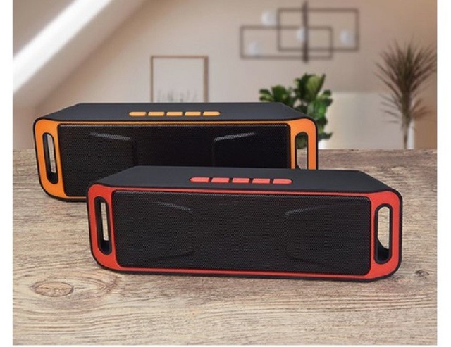 Loa bluetooth mini giá rẻ Sc 208 loa nghe nhạc âm thanh hay không kém loa thùng-loa mini