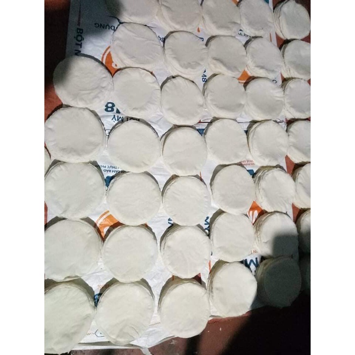 Tệp 100 vỏ bánh bía cuốn nem 18 cm