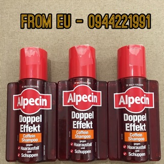 DẦU GỘI KÍCH THÍCH MỌC TÓC ALPECIN - Xách tay Đức 
