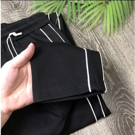 Quần Thể Thao Nam Nữ Dài 3 Sọc Ống SUÔNG. Thun Poly Phong Cách Thể Dục Năng Động Cá Tính Unisex.