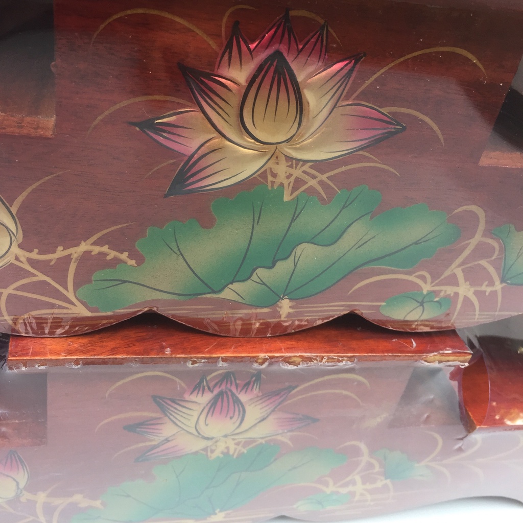 KỆ TAM CẤP BÁT HƯƠNG SEN  4 TẤT , 4,5 TẤT , 5 TẤT