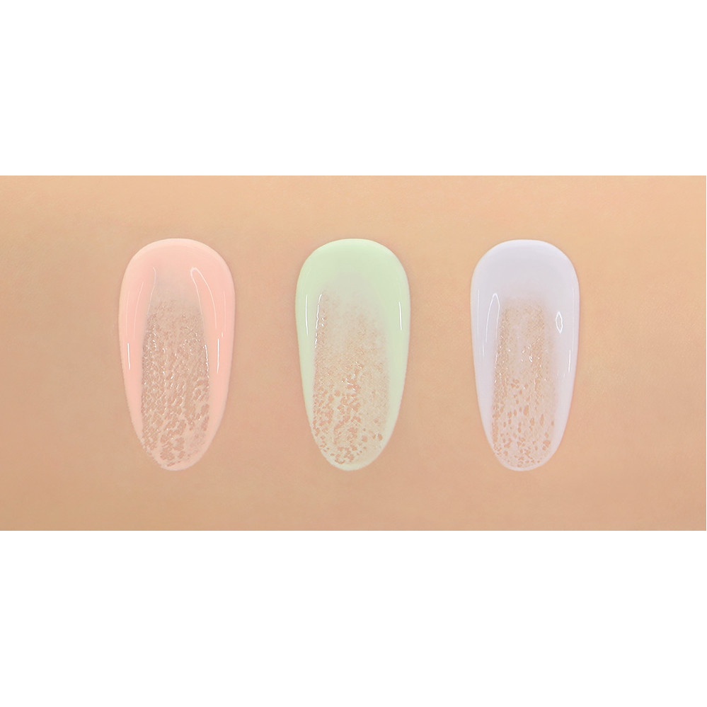 Kem Lót 3CE Water Makeup Base theo tone da màu hồng -tím -xanh