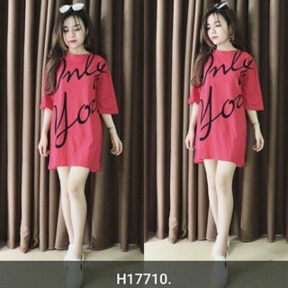 Đầm suông phom rộng tay lỡ
