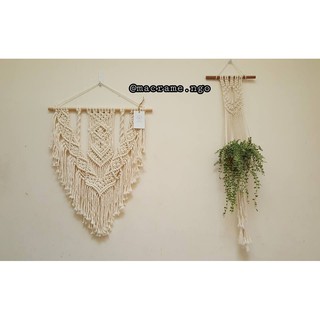 Mành dây rèm trang trí macrame