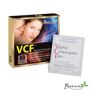 Màng phim tránh thai VCF ( Hộp 3 miếng)