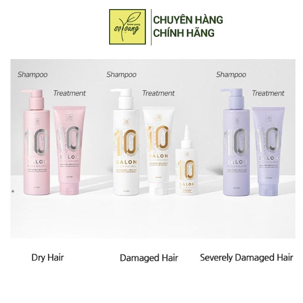 Dầu Xả Cho Tóc Hư Tổn Mise En Scene Salon Plus Clinic 10 Treatment 250ml