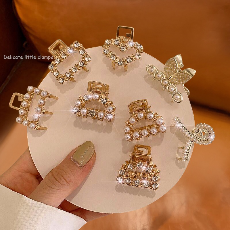 Kẹp Tóc Kim Loại Thời Trang Hàn Quốc Cho Nữ