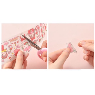 Sticker hình dán sticker dễ thương 35*6 cm