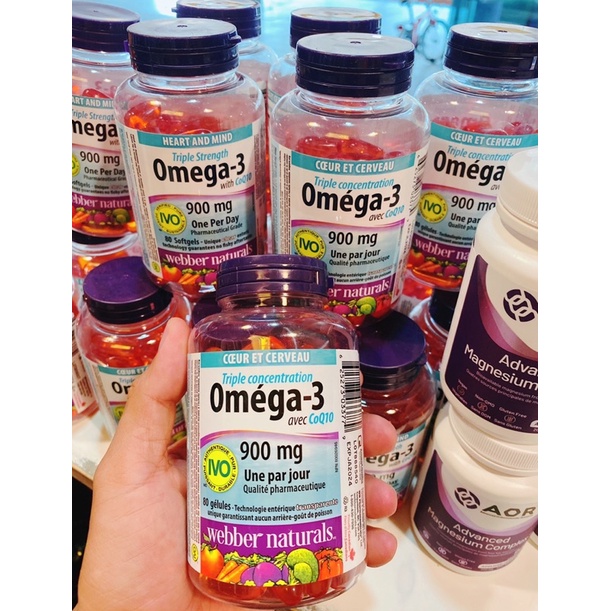 Omega3 Coq10 ,Mg ,D3