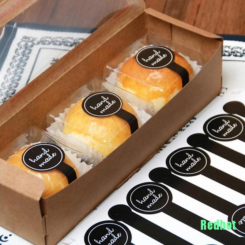 Bộ 100 Miếng Dán Trang Trí Bánh Kem Màu Đen Diy