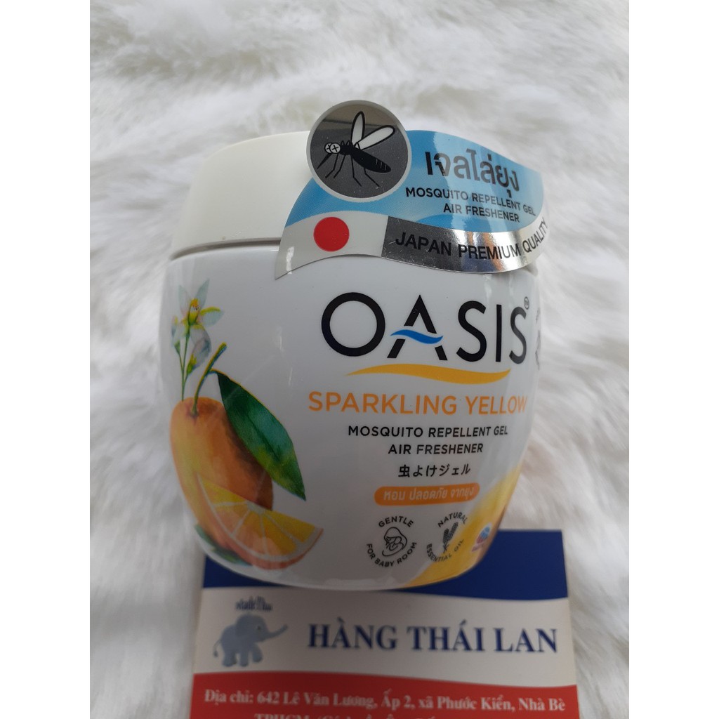 Combo 2 hộp Sáp Thơm Phòng, Đuổi Muỗi OASIS Thái Lan 180g