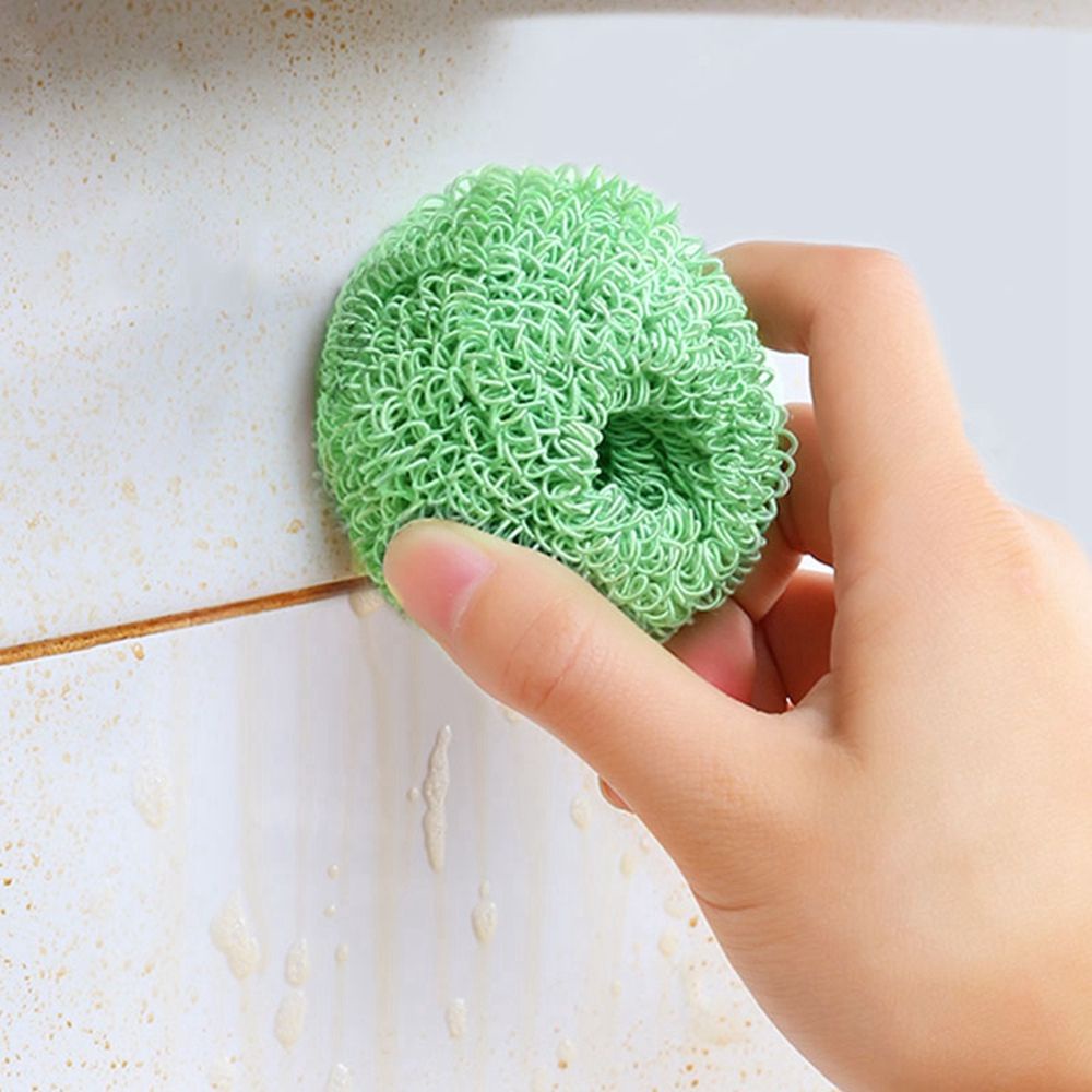 Bóng rửa chén bằng sợi microfiber chống nhờn nhiều màu cho nhà bếp