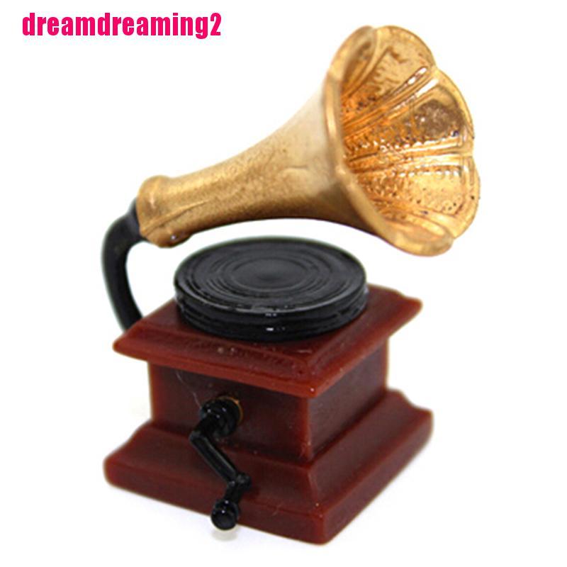 Mô Hình Đĩa Than Mini Tỉ Lệ 1: 12 Chất Lượng Cao