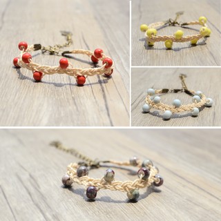 Lắc tay Handmade gốm sứ - TS-156