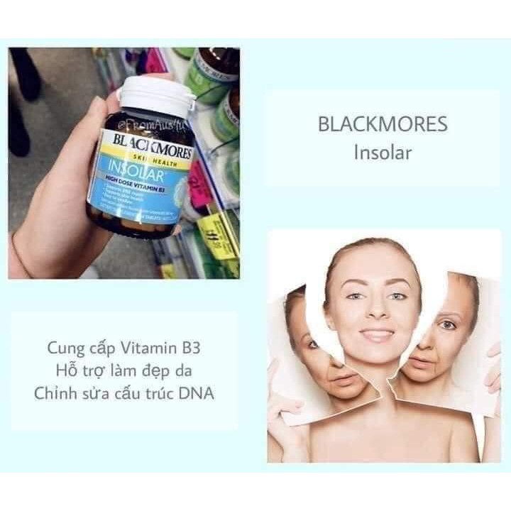 Viên uống đẹp Blackmores Insolar | Thế Giới Skin Care