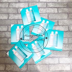 COMBO DẦU GỘI XẢ MOROCCANOIL PHỤC HỒI ĐỘ ẨM REPAIR 10ML