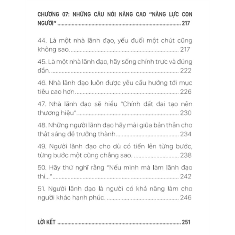 Sách - 51 Chìa Khóa Vàng Để Trở Thành Nhà Lãnh Đạo Truyền Cảm Hứng