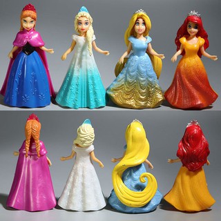 Bộ 8 Búp Bê Công Chúa Đáng Yêu