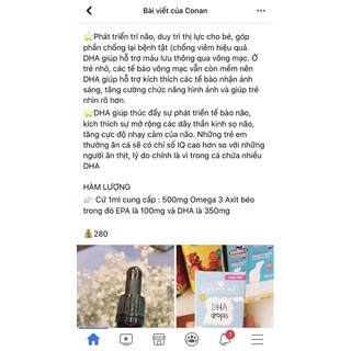 DHA giọt Natures Aid Uk