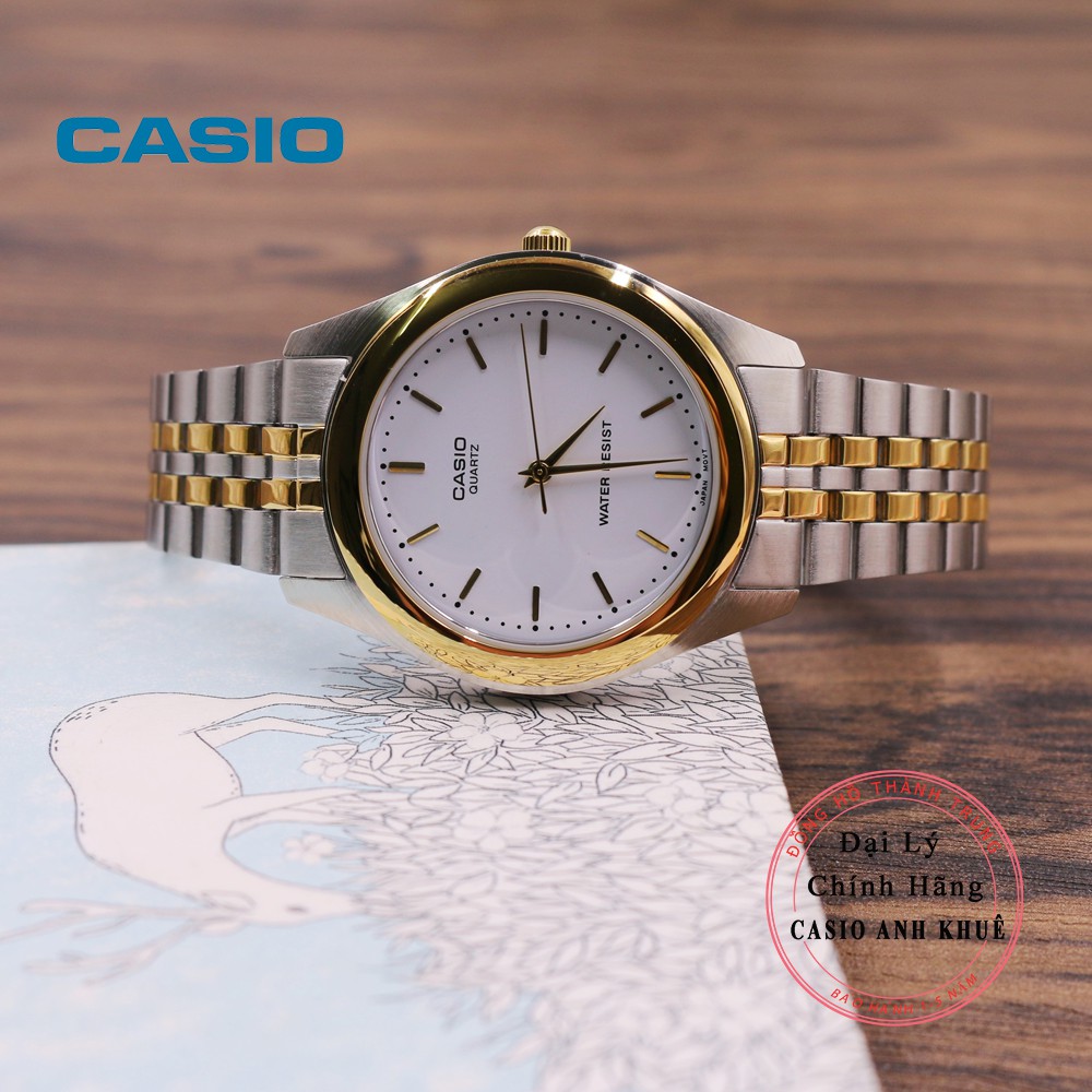 Đồng hồ nam Casio MTP-1129G-7ARDF dây kim loại