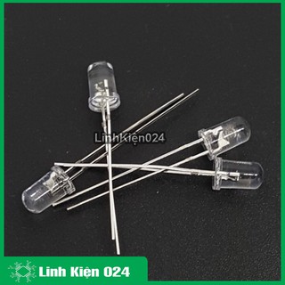 Gói 100 bóng led đơn 5mm siêu sáng